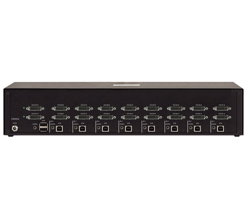 Black Box SECURE - 8-Port KVM Switch, 1 User, TAA