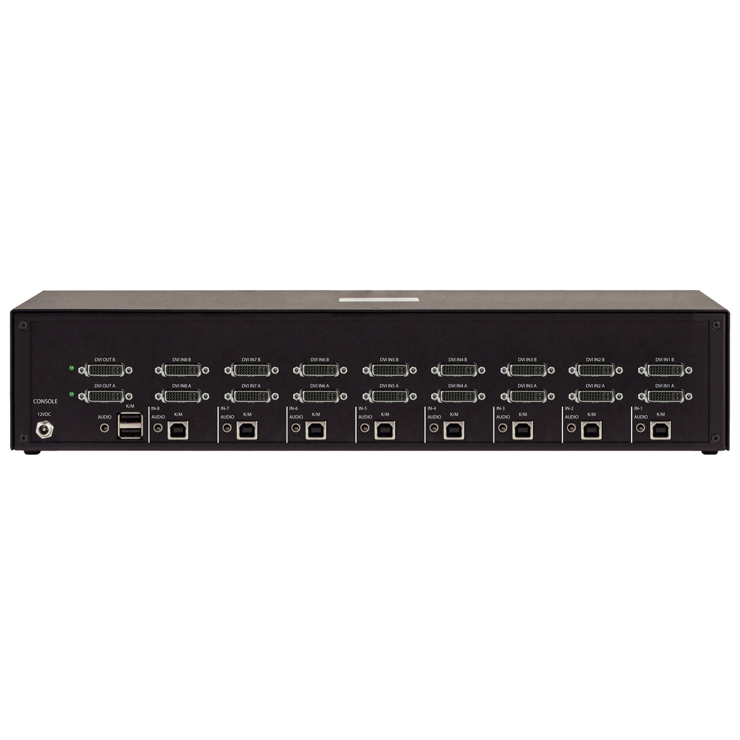 Black Box SECURE - 8-Port KVM Switch, 1 User, TAA