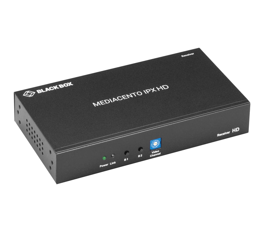 Black Box MediaCento IPX HD Receiver - HDMI Over IP Extender, TAA